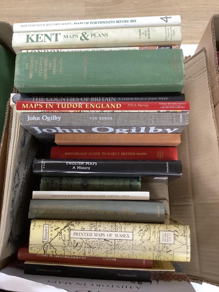 Map Reference Books - Great Britain, approx. 18 vols